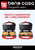 Bene Casa - Red Nonstick Flat Grill Sandwich Maker - Includes Cool-touch Handles and Die Cast Aluminum Cooking Surface