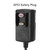HOLMES 16" Outdoor Misting Stand Fan, Hose Connection, 3 Speeds, 3 Micro-Mist Levels, 80° Oscillation, Adjustable Height, 25° Head Tilt, GFCI Plug, Black