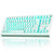 ZORNHER ZH870 Wireless Gaming Mechanical Keyboard,80% White Gaming Keyboard with White Spider Web IMD PC Keycaps,Creamy Sounding Linear Switches,Hot-Swappable,RGB Backlit