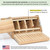 WHITEHORSE 4-Chamber Bat House - A Premium Cedar Bat Box that is Built to Last - Enjoy a Healthier Yard with Fewer Mosquitos While Supporting Bats (Cedar)