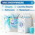 Dry & Dry Moisture Absorbers Dehumidifiers for Home, Basement, Bedroom, Small Dehumidifiers - Moisture Absorbers - White - 6 Packs (14 ounce/pack)