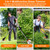 Weed Wacker Cordless,24v Electric Weed Eater Battery Powered,3 In 1 Lightweight Grass Trimmer with 2 4.0 Ah Batteries & Charger, Height Adjustable Brush Cutter for Women,Lawn Care,Garden,Yard (Orange) Weed Wacker Cordless,24v Electric Weed Eater Battery Powered,3 In 1 Lightweight Grass Trimmer with 2 4.0 Ah Batteries & Charger, Height Adjustable Brush Cutter for Women,Lawn Care,Garden,Yard (Orange)
