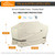 NettyPro Griddle Cover for Blackstone 36 inch Griddle Waterproof Heavy Duty 4 Burner Flat Top Gas Grill Cover 36" Cooking Station, Beige
