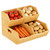 Bambition Bamboo Pantry Storage Bins, Stackable Potato and Onion Storage Bin for Kitchen Countertop, Wood Pantry Organizer Baskets for Fruit Vegetable Snack