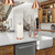 Paper Towel Holder Roll Dispenser Stand for Kitchen Countertop & Dining Room Table (Copper)