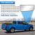 TOP-MAX Passenger Right Side Lower Mirror Glass Replacement for 2015-2020 Ford F150, 2017-2019 Ford F250 F350 F450 F550 Super Duty Towing Mirrors Convex Glass with Heated, FL3Z17K707K, FL3Z17K707J