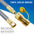 NUPICK 48FT 3/8" Natural Gas Hose,Natural Gas Quick Connect Hose with Quick Connect Fitting，Natural Gas Conversion Kit for Grill, Patio Heater, Pizza Oven, BBQ