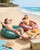 River Tube for Adults, Tube for River Floating, Heavy Duty River Tube for Beach Lake Rafting, River Floats with Mesh Bottom, Puncture-Resistant, Breathable & Fun for Adults, CQ17BO-48''