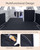 NOBLE DUCK SUV Cargo Liner Waterproof Scratch-Resistant for Dogs Pet Trunk Mat with Non-Slip Bumper Flap Protector Heavy-Duty Cover for Sedans SUV