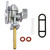 YJGZSVK Fuel Gas Tank Petcock Valve Switch for Suzuki King Quad 300 LTF300 DR650SE DRZ400 LS650 Savage 650 GT380 GT550 GT750 Quadsport 80 LT80 Z250 LTZ250 Z400 LTZ400 LTF300F LTF250 44300-19B22