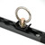 VanEssential Venture L-Track Spring Loaded Adjustable Tie Down Ring - Black - 10 pcs