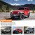 SUNPIE Wrangler Mirrors Doors off Compatible with Jeep Wrangler JK/JKU 2007-2017 and 1996-2006 Wrangler TJ, Square Doorless Blind Spot Mirror Suitable for No Door, Half Door