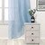DWCN Sky Blue Sheer Curtains Semi Transparent Voile Rod Pocket Curtains for Bedroom and Living Room, 42 x 54 inches Long, Set of 2 Panels