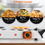 KOCASO 2000W Portable Electric Stove for Cooking，Electric Dual Burner Coil Heating Hot Plate Stove Countertop RV Hotplate with 5 Temperature Adjustments Portable Handles，Black