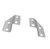 AIRCMT 97-08 Rear Fender Grab Bar Eliminator Bracket Fits Harley Touring Electra Glide, Road King (1997-2008) - Stainless Steel