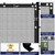 WINDSCREEN4LESS 6' x 25' Privacy Fence Screen in Light Grey for Chain Link Fence W/ Brass Grommet Windscreen Outdoor Backyard Mesh Fencing Cover Netting 150GSM Fabric - Custom
