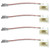 Xspeedonline New 4PCs Car Door Speaker Wiring Harness Adapter Connector Plug Replacement Fit for 2012-2018 Subaru CROSSTREK/ 2008-2019 Impreza