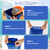 30 lb Heavy Duty Pool Ladder Weights - 4 Pack Pool Step Sand Bags for Above Ground Pools, Waterproof 500D PVC, Tear-Resistant Pool Stair Stabilizer to Prevent Floating, Blue