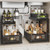 Corbyles 2 Pack Under Sink Organizer With Next-Gen Ball-Bearing Slides,2-Tier Precision Mesh Pull Out Cabinet Shelf Storage for Bathroom&Kitchen,Slide Out Drawers Height Adjustable,Rust-resistant