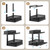 Corbyles 2 Pack Under Sink Organizer With Next-Gen Ball-Bearing Slides,2-Tier Precision Mesh Pull Out Cabinet Shelf Storage for Bathroom&Kitchen,Slide Out Drawers Height Adjustable,Rust-resistant