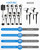 HIBOITEC Low Voltage Landscape Lighting with Transformer Photocell Sensor and Timer Spotlights Kit 68FT ETL Approved Wire Dimmable Waterproof 2700K for House Yard Trees Garden Plants Outdoor 8 Packs