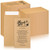 Eersida 500 Pcs Kraft Housekeeping Tip Thank You Envelopes Bulk 3.5 x 6.5 Inch Self Adhesive Kraft Paper Seed Envelopes for Cash Coin Money Gratuity Key Cards Saving Hotel Motel