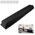 ORLANG 59" Dock Bumpers,PVC Dock Fenders with Stainless Steel Screws,Boat Dock Guards,Dock Post Bumper for Docking Edges, Piling, Vertical Poles, Horizontal Decks or Piers(Black)