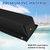 ORLANG 59" Dock Bumpers,PVC Dock Fenders with Stainless Steel Screws,Boat Dock Guards,Dock Post Bumper for Docking Edges, Piling, Vertical Poles, Horizontal Decks or Piers(Black)