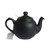 LONDON POTTERY Farmhouse Teapot for 2 Cups, Matte Black