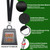 Werfeito Tree Swing Straps Hanging Kit (Set of 2), 3FT/8FT/10FT/20FT/30FT Tree Swing Straps Holds 5000 lbs with Tree Protector, Heavy Duty Carabiner and Swivel Perfect for Swings & Hammocks(20 FT)