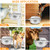 MYFAMIREA Automatic Animal Drinking Water Bowl Stainless Steel Waterer Feeder Farm Dog Dispenser Kit Self Filling for Livestock Horse Goat Water Trough with Float Valve Drain Hole Hose Adapter Bolts