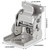MDLUU Folding Brackets Heavy Duty, 90 Degree Self-Lock Hinges for Table Leg, Wall Shelf, 330lbs Per, Pack of 4(Silver)