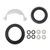 Misimain 42050 Waste Ball Kit Compatible for Thetford Style II Style Lite Style Plus Toilet, Replaces 34430, 34431, 34433