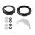 Misimain 42050 Waste Ball Kit Compatible for Thetford Style II Style Lite Style Plus Toilet, Replaces 34430, 34431, 34433