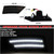 KEEGTBOX Smoked Lens White Front Fender Side Marker Lights Compatible with 2019-2023 Ford Ranger XL XLT Lariat Front Side Indicator Lamps 2PCS (White LED)