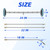 RIDGE WASHER Pressure Washer Undercarriage Cleaner, 24 Inch Undercarriage Car Washer, Under Car Pressure Washer Attachment with 3 Pcs Extension Wand, 4000 PSI