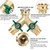 STYDDI Garden Hose Splitter Full Flow, Brass Heavy Duty Hose Splitter 2-Way High Flow, All Metal Hose Y Splitter with Shutoff, Outdoor Faucet Splitter Hose Connector, Water Hose Y Valve Tap Adapter