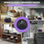 Rddmen 3-in-1 Ozone Machine Odor Removal with 10000mAh Battery, Air Purifier for Pets, Smoke, Home, Closet, Toilet