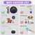 Rddmen 3-in-1 Ozone Machine Odor Removal with 10000mAh Battery, Air Purifier for Pets, Smoke, Home, Closet, Toilet