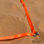 Talbot Torro Speed-Badminton Court Lines, Courtmarking 5,5 m x 5,5 m, in Blister, Neon-Orange, 490185