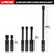 LLNDEI 3/8-Inch Drive Magnetic Swivel Spark Plug Socket Set, Include 12-Point: 14MM 4-inch, 5/8-inch 4-inch, 9/16-inch 6-inch, 5/8-inch 6-inch, 13/16-inch 6-inch and 5/8-inch 11-inch