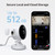 Aqara G100, 2K Indoor/Outdoor Security Camera, HomeKit Secure Video, 2-Way Audio, Spotlight Color/IR Night Vision, AI Detection, 140° FOV, Wi-Fi 6, Supports HomeKit, Alexa, Google and IFTTT, White