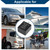 Hihaha 2 Pins 48V 10A Auto Relay Waterproof Car Relay Car Motorcycle Truck Boat Multi Purpose 1 Pc Black