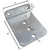 8 Pack 6" Galvanized L-Type Boat Trailer Bunk Bracket, Heavy Duty (8)