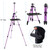 PATIKIL Artist Easel Stand, Paint Easel for Canvas Painting with Detachable Tray, Metal Tripod Easel Adjustable Height from 20 to 61 Inch for Table-Top/Floor Painting Drawing, Purple