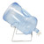 For Your Water Free Standing Chrome Metal Silver Water Stand with White Water Dispenser Valve for 55mm Crown Top Bottle