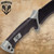Bushmaster Stainless Steel Sawback Blade | High-Impact TPU Handle | Includes Nylon Sheath (Kukri)