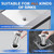 Bathroom Sink Drain Strainer, Pop-up Sink Drain Strainer with Removable Stainless Steel Strainer Basket Hair Catcher, Bathroom Sink Strainer for Bathroom Sink Stopper Replacement (3PCS)