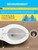 Angol Shiold ELONGATED Soft Close Toilet Seat Resin, Quiet and Slow Close Lid and Seat with Quick Release Adjustable Hingesfor Standard Toilets, Easy Installation & Clean(19 Inch, Backstroke Dolphin)