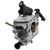 Anxingo C1M-EL37B Carburetor Replacement for Husqvarna 445 445E 450 450E Gas Chainsaw 506450401 Carb 506 45 04-01 with Air Fuel Filter